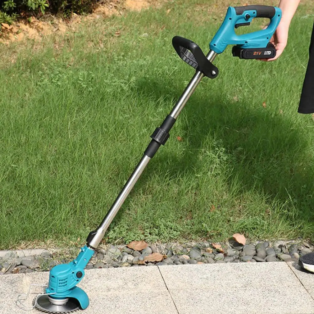 Coupe-bordures électrique sans fil 850 W/650 W avec 2 batteries 21 V