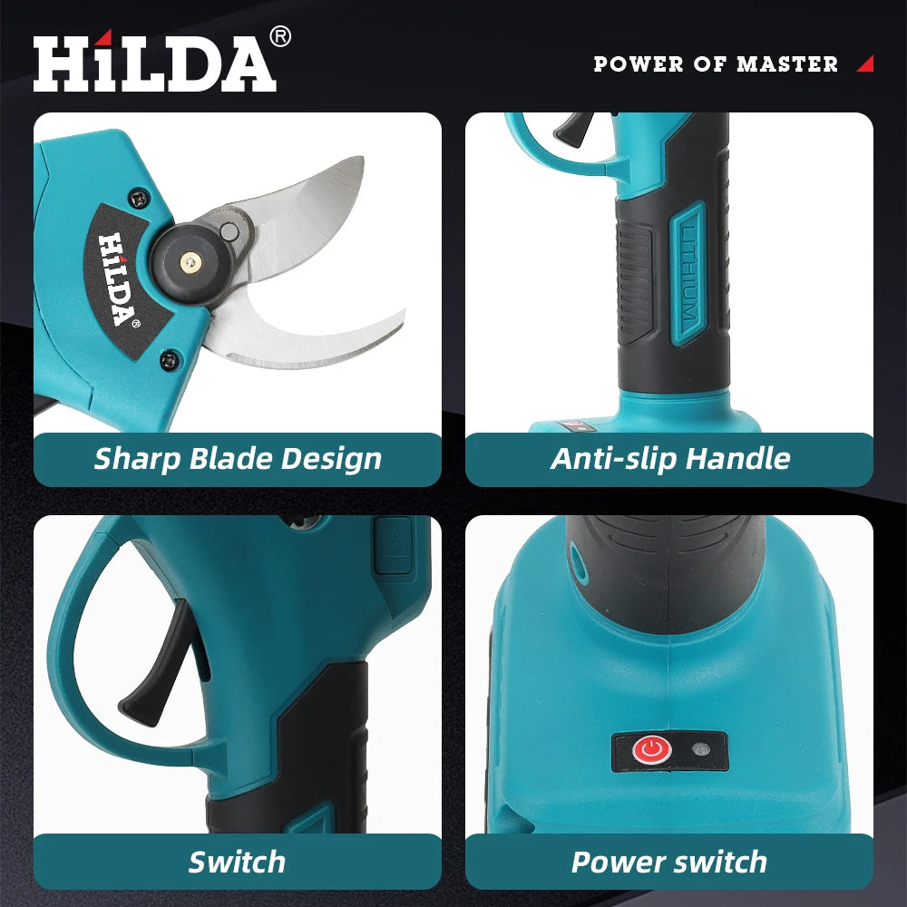 Sécateur électrique sans fil sans balais pour Makita