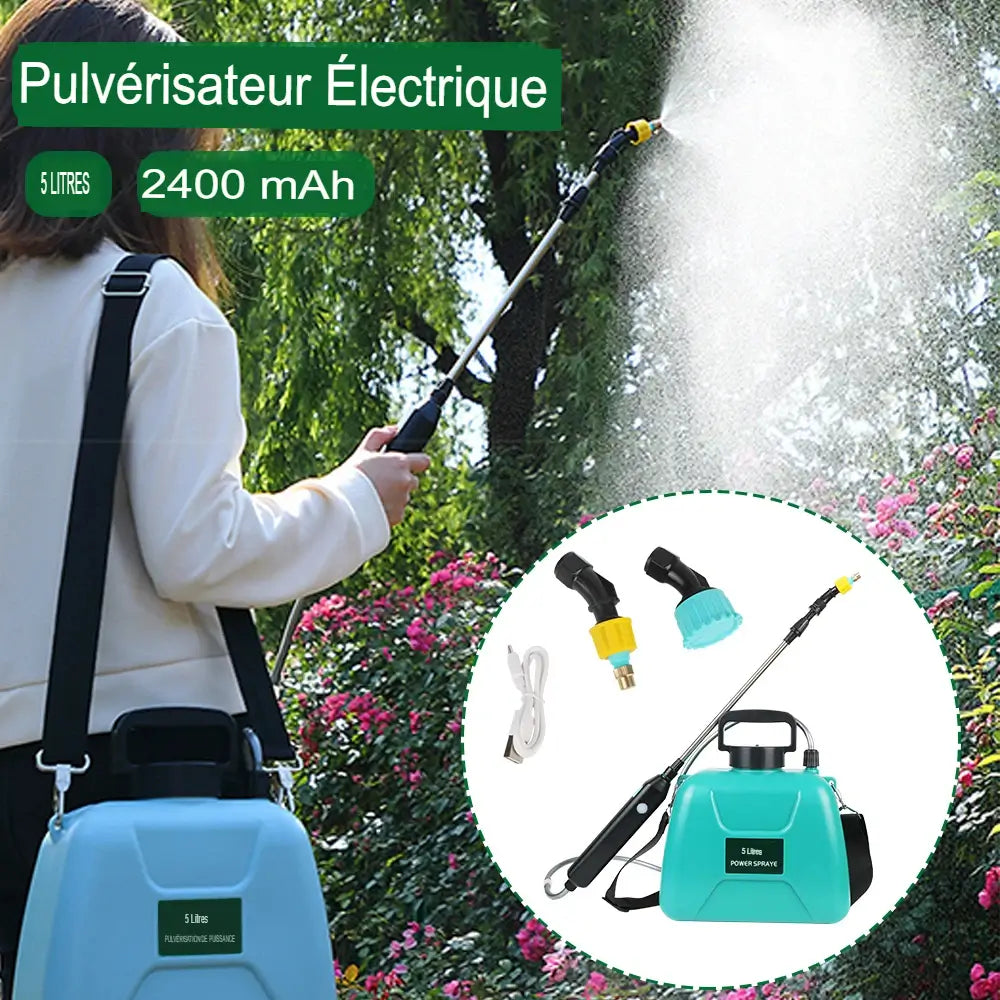 Pulvérisateur de jardin électrique rechargeable par USB