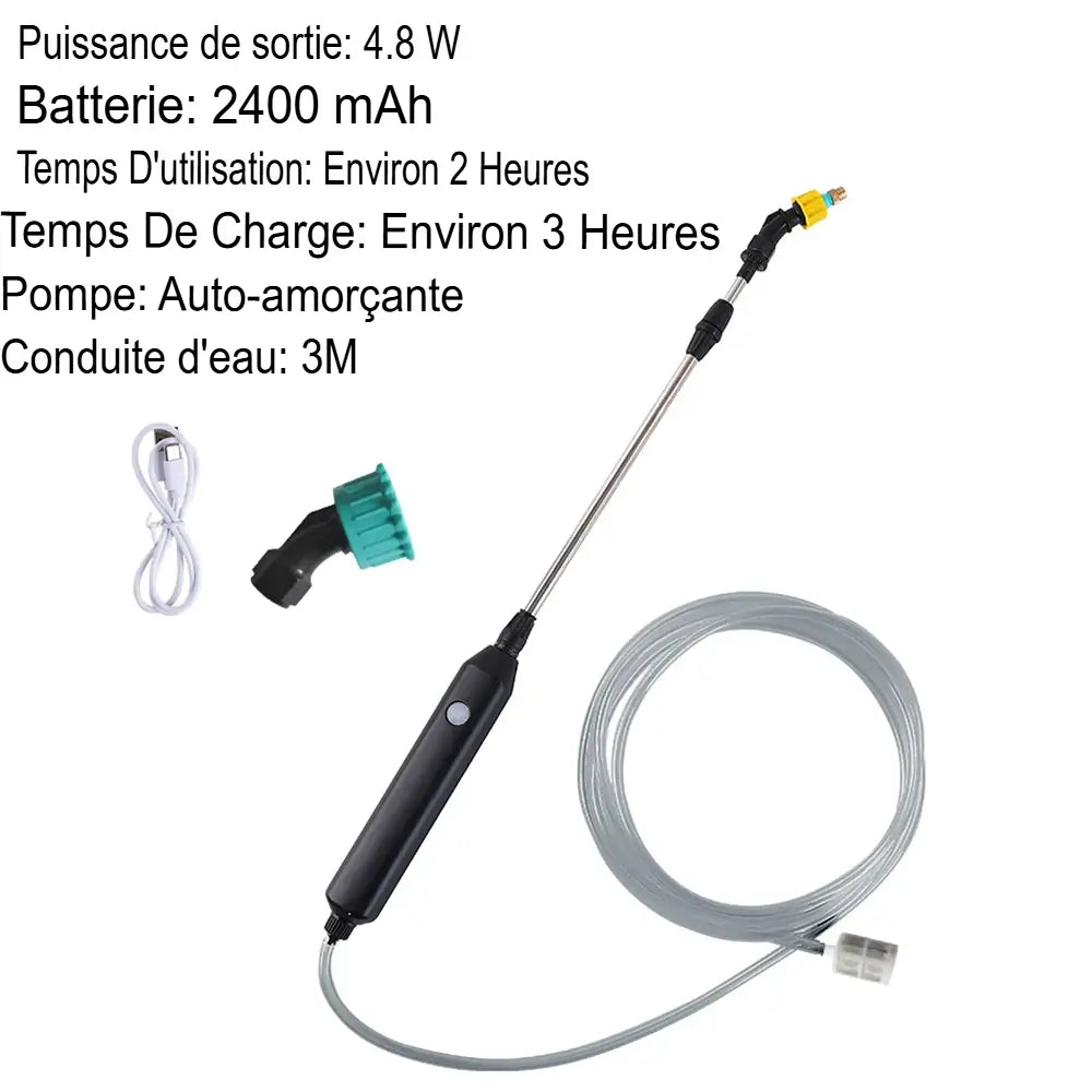 Pulvérisateur de jardin électrique rechargeable par USB