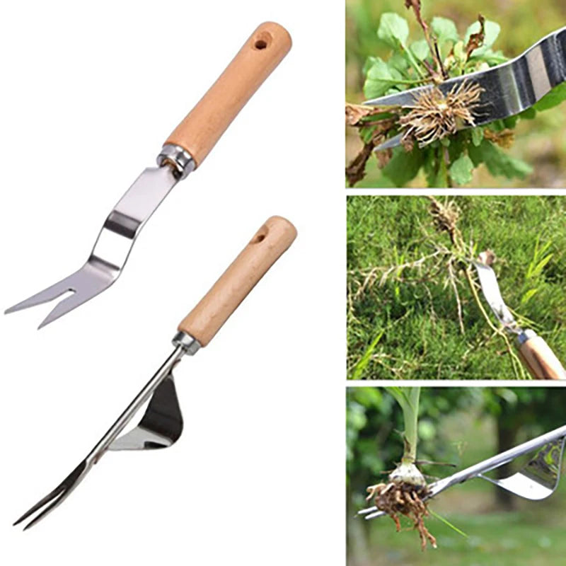 Désherbeur de jardin en acier inoxydable